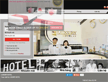 Tablet Screenshot of luxuryhotel-saigon.com